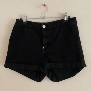 Black shorts